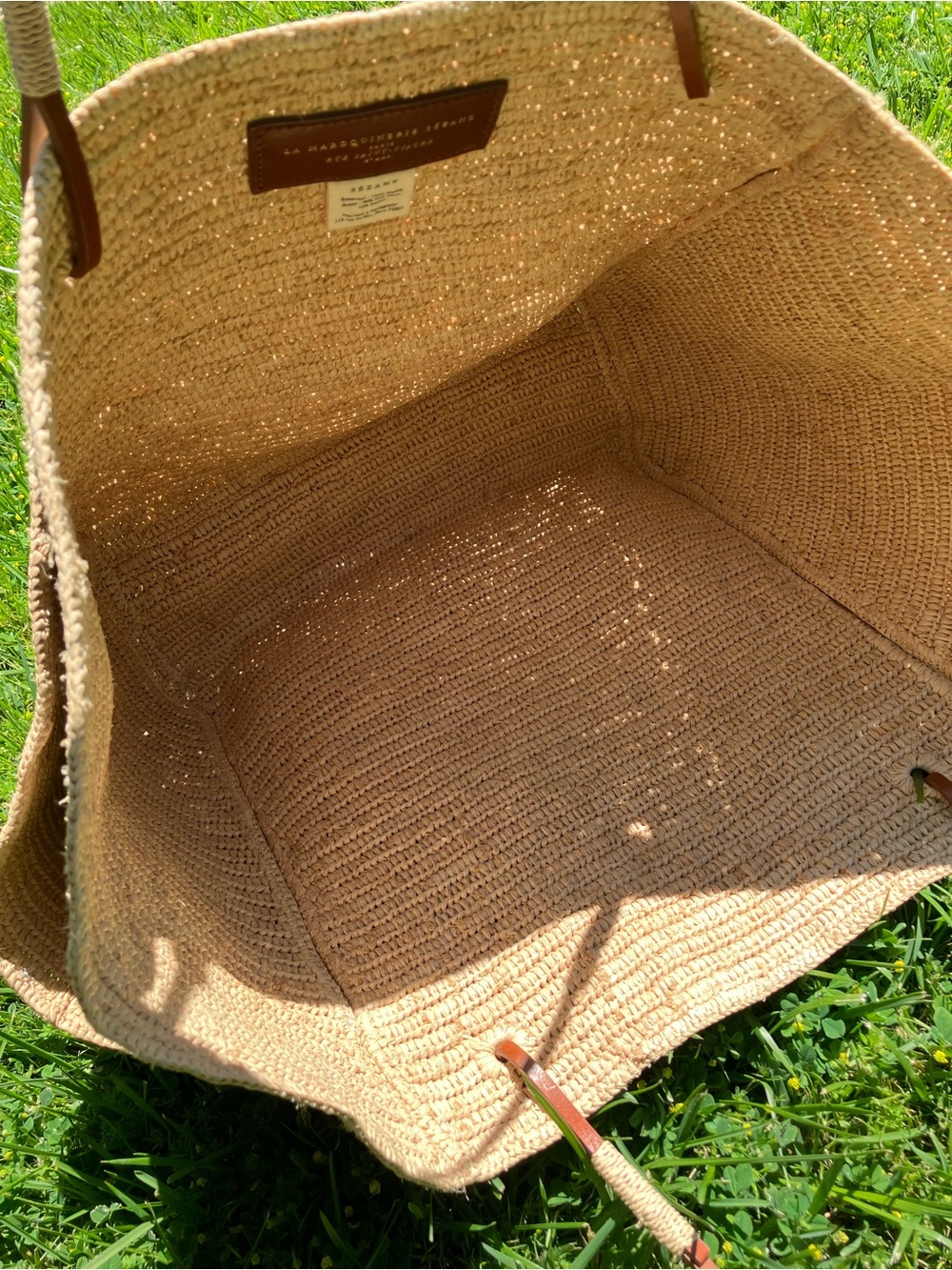 Sezane Paloma Basket Bag - Picture 4 of 4